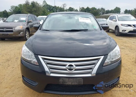 2014 Nissan Sentra Sv z USA, uszkodzony, nr VIN 3N1AB7APXEY301040